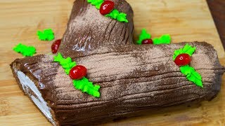 Welcome to yummy food & fashion. todays recipe christmas yule log cake
|| chocolate swiss roll ...