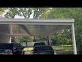 Aluminum carport and patio covers