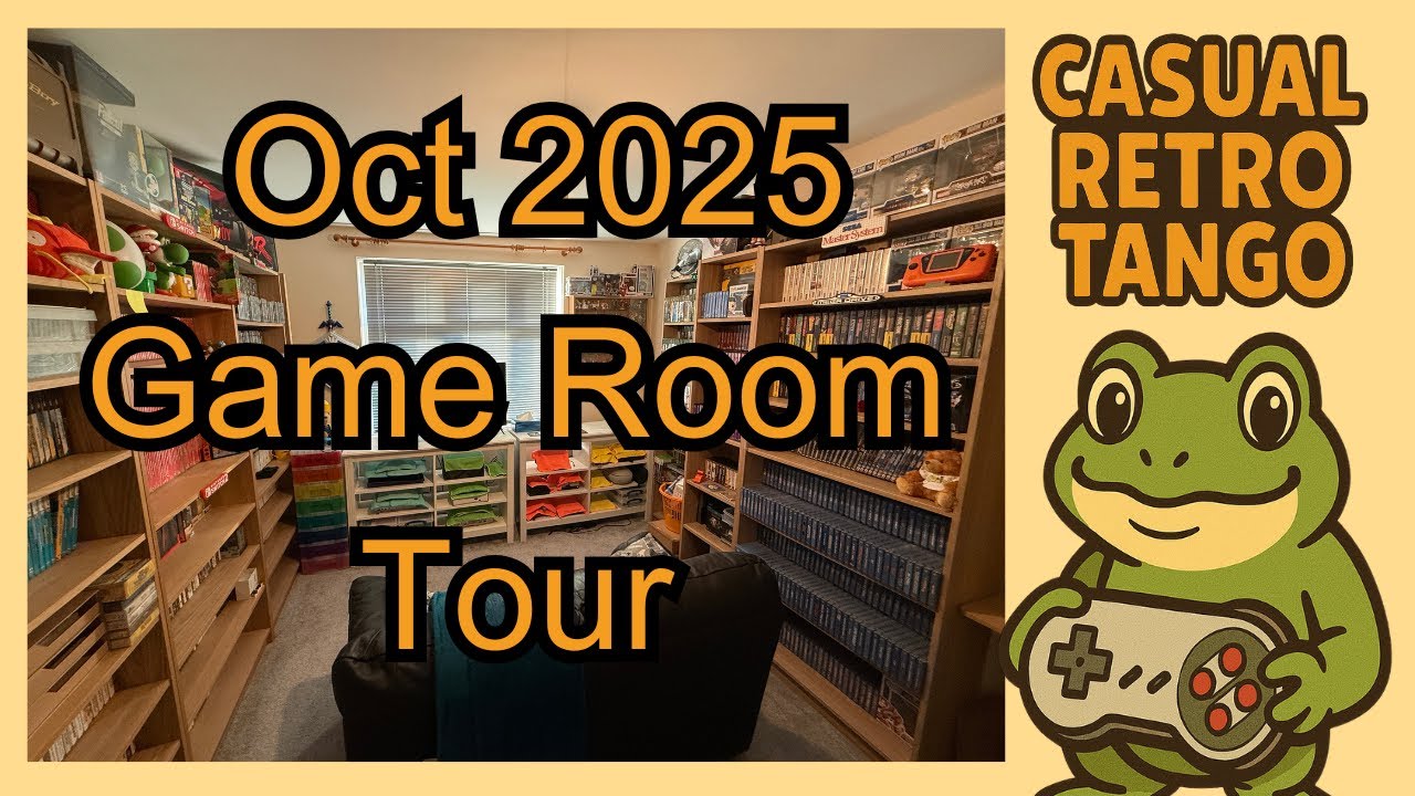 Updated Game Room Tour 2025 🎮 | My Dream Setup! - YouTube