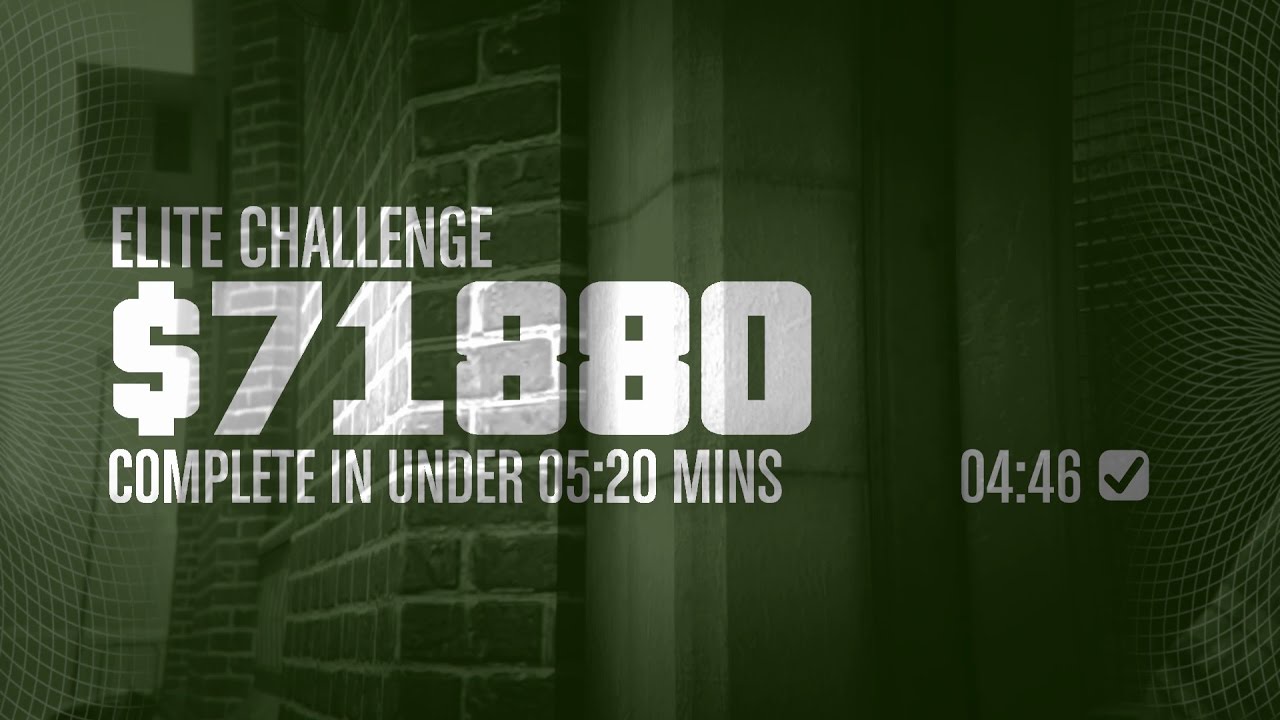 GTA Online PC - Fleeca (Elite Challenge, 4m38s*) Christmas Edition