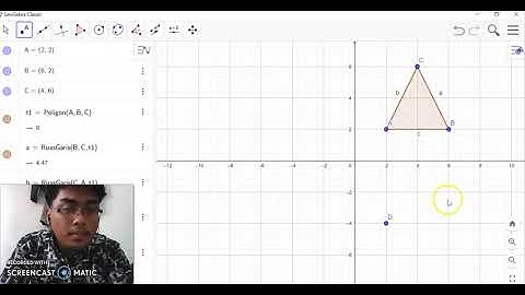 TUTORIAL CARA MEMBUAT TRANSLASI DENGAN APLIKASI GEOGEBRA