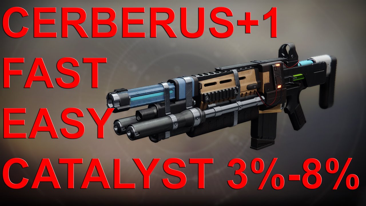 CERBERUS+1 FAST & EASY CATALYST Destiny 2 Shadowkeep YouTube