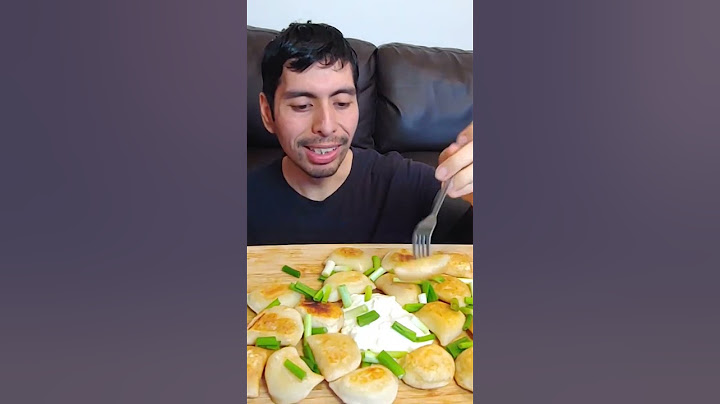 Pierogi #shorts #pierogi #mukbang