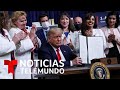 Trump firma 4 órdenes para reducir el precio de las medicamentos con receta | Noticias Telemundo