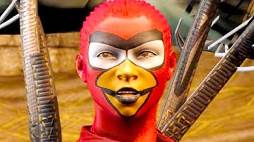 Mortal Kombat XL - Angry Birds Jacqui Briggs PC Mod Performs Intro Dialogues Vs All Characters