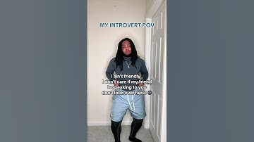 What it’s like being an introvert but having social friends! #fyp #relatable #introvert