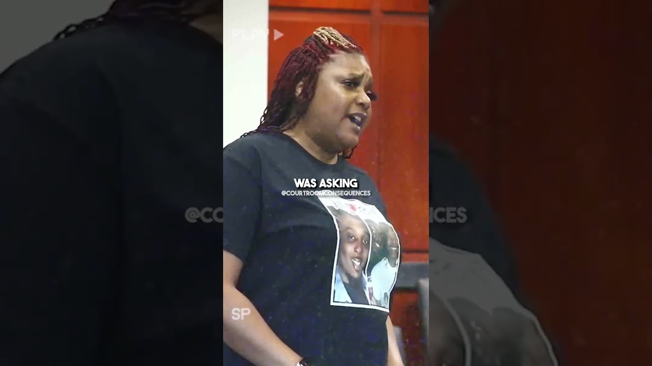 Defendant laughs during a victim impact statement 