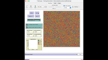 ABM - Extension of the Voting Model from NetLogo library (Part 2)