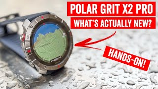 Polar Grit X2 Pro HandsOn: Everything That's New Explained!