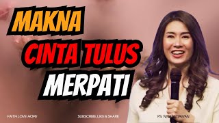 APA RAHASIA DI BALIK CINTA TUHAN SEPERTI MERPATI? | KHOTBAH PS NITA SETIAWAN