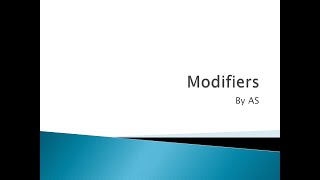 US Medical billing Modifiers explained in tamil for freshers