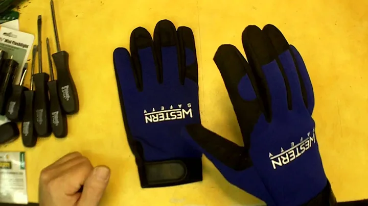 Harbor Freight Gloves Review. Item 93641