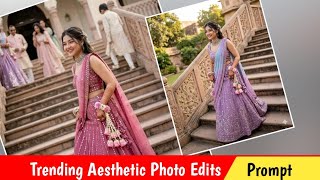 Instagram trending aesthetic ai photo prompts | Aesthetic ai photo prompt |  photo editing screenshot 4