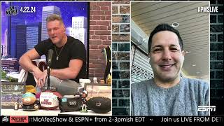 The Pat McAfee Show Live | Monday April 22nd, 2024