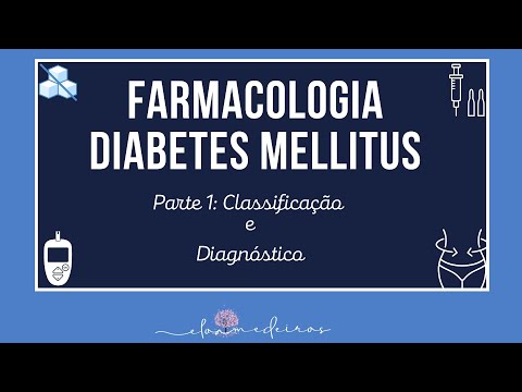 FARMACOLOGIA DIABETES  01 2020 - CLASSIFICAÇÃO E DIAGNÓSTICO