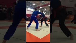 Sacrifice Throw During a BJJ Match ?