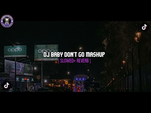 DJ BABY DON'T GO MASHUP [ SLOWED + REVERB ] class=