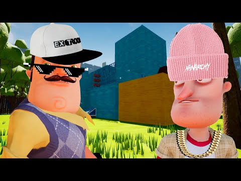 ШОУ ПРИВЕТ СОСЕД!ВАСИЛИЧ ЧИТАЕТ РЭП!ИГРА HELLO NEIGHBOR 2 MOD KIT ПРОХОЖДЕНИЕ МОДА NEW NIGHTMARE!