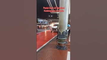 Posisi Grab di Terminal 1A Soekarno Hatta #shorts #short