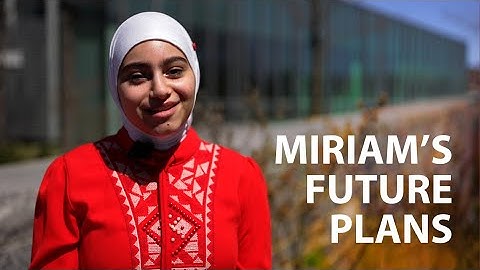 See What Miriam, a Graduating Senior and Transfer Student, Is Planning Next