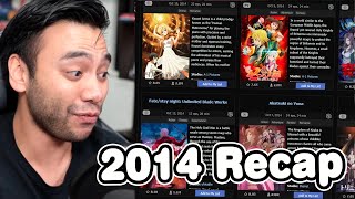 Garnt reacts to the Anime Zone | Gigguk Anime in 2014