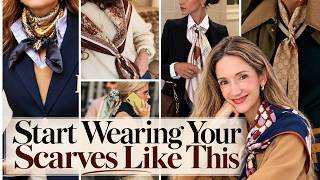 How To Wear Your Scarves With EVERYTHING In Fall 2026!