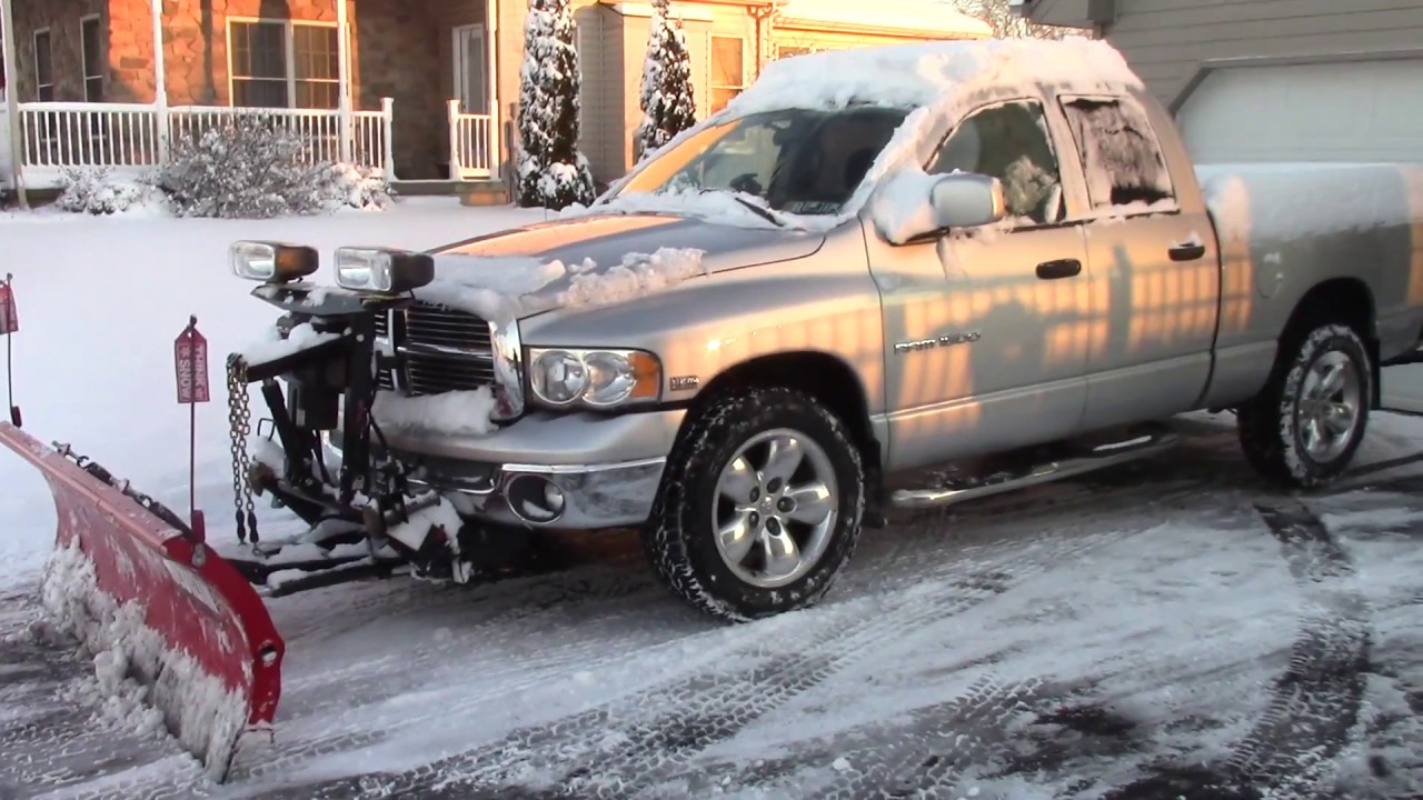 Western Snow Plows Dodge Trucks