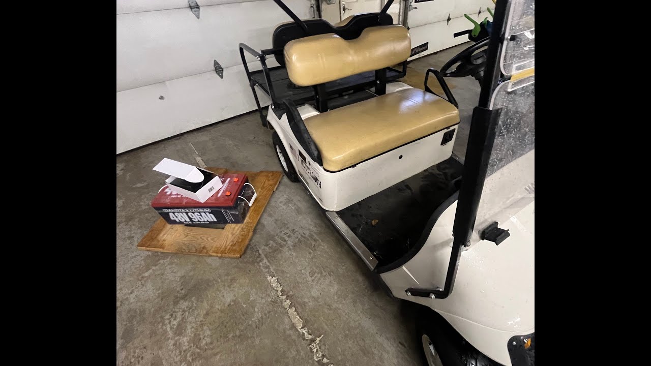 Dakota 48 Volt Lithium Battery into an EZGO TXT 48 Volt