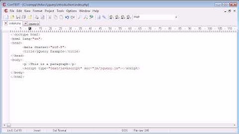 jQuery Tutorial - 4 - Testing jQuery