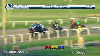 Vidéo de la course PMU PRIX PREMIO HAT VALOR 2018