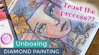 DIAMOND ART CLUB Unboxing: Love that Or - I think we&#39;re going to have to trust the process