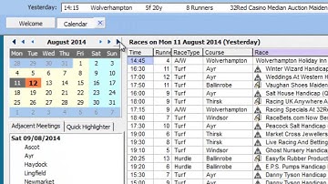 How to use the calendar feature in Proform