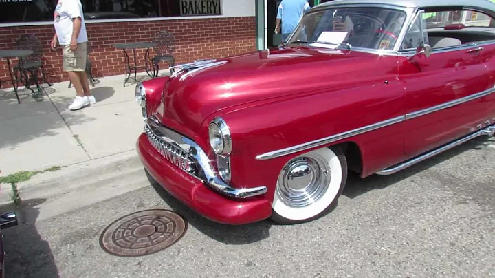 1951 Olds Holiday 98 in Marine City Car Show