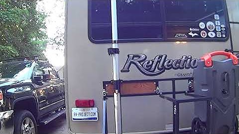 Adding a Flagpole/Antenna Mount to my RV