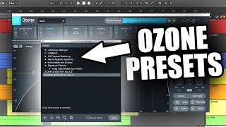 How To Install Ozone Presets Tutorial