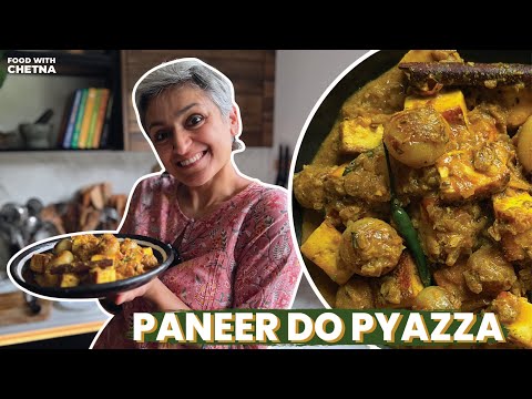 PANEER DO PYAAZA  Ultimate paneer onion curry