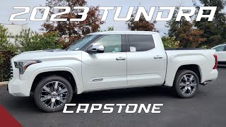 2023 Toyota Tundra Capstone Overview
