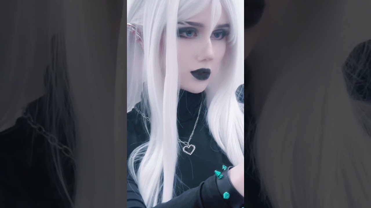Gothic Elf Cosplay 🖤 #cosplay #cosplayer #anime #cosplaygirl