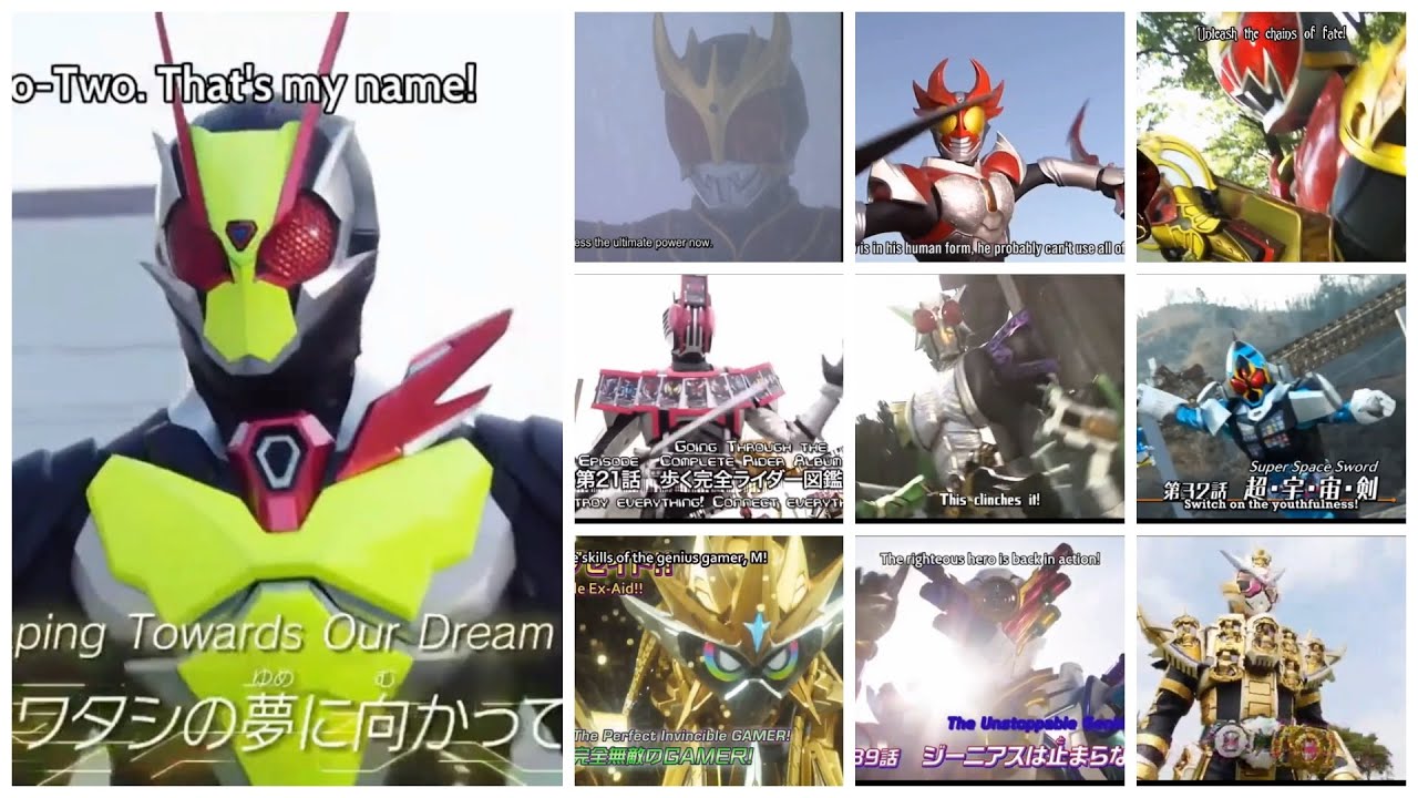 Kamen Rider Final Form Previews 2020 Kuuga Zero One Updated Youtube