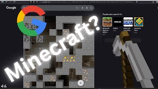 Speedrunning Google Minecraft