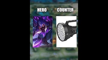 MLBB HEROES AND THEIR COUNTERS💀(PART - 2) #shorts #mlbb #mobilelegends #mlbbshorts #mlbbcreatorcamp