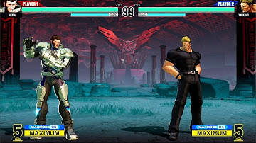 Maxima vs Ryuji Yamazaki (Hardest AI) - KOF XV (PS5 4K 60FPS)