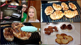 Гриль TEFAL OptiGrill+ GC706D34/Полный обзор/ Тест-драйв/Реальный отзыв/Демонстрация