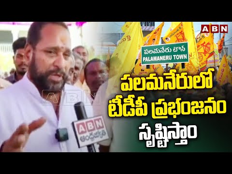 పలమనేరు లో టీడీపీ ప్రభంజనం సృష్టిస్తాం | Ex Minister Amarnath Reddy Shocking Comments | ABN Telugu - ABNTELUGUTV