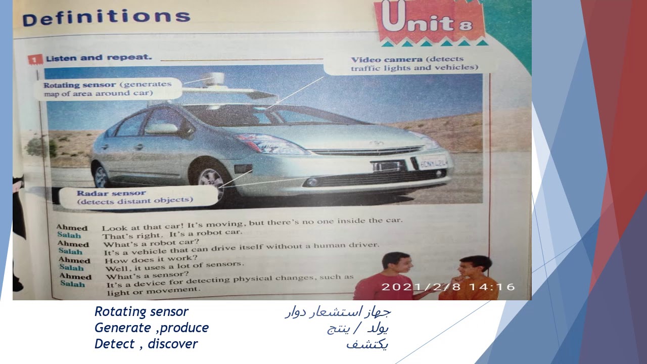 unit 8 definitions للصف الثالث ثانوي صناعي Mrs  Amal AlTonamly