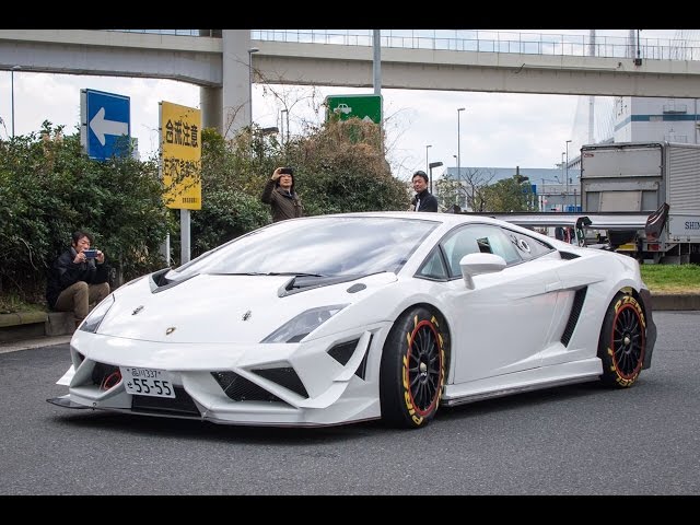 諸星一家 スーパーカー加速サウンド アヴェンタドール ウラカン 458 LOUD Supercars acceleration in Japan.