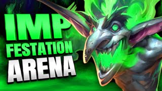 IMPfestation is Pretty IMPressive | Warlock Arena | Hearthstone