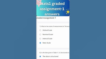 Statistics 1 Week 1 Graded Assignment Solutions | IIT Madras BS Data Science #iitmadras #datamatics