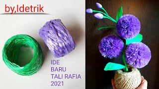 IDE KREATIF TALI RAFIA TERBARU 2021 YANG MENGEJUTKAN