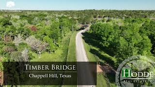 Luxury Acreage Community | Timber Bridge | Chappell Hill Texas | Hodde Real Estate Co